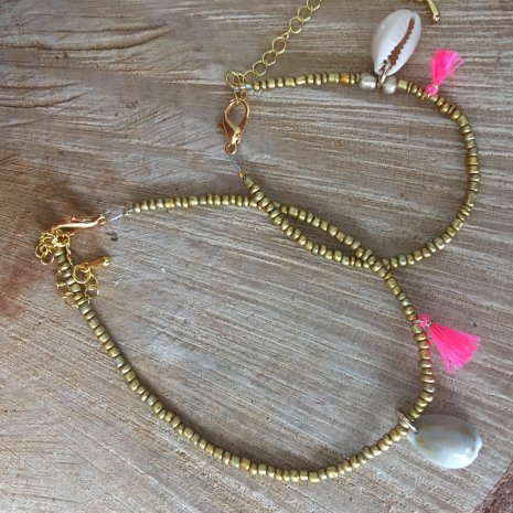 Enkelbandjes Mommy&Me gold
